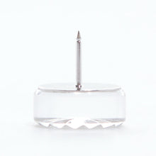 画像をギャラリービューアに読み込む, 堀口切子 江戸切子 ピンズ(透明)