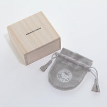 画像をギャラリービューアに読み込む, 堀口切子 江戸切子ピアス(黒)