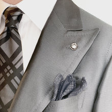 画像をギャラリービューアに読み込む, 堀口切子 江戸切子 ピンズ(黒)